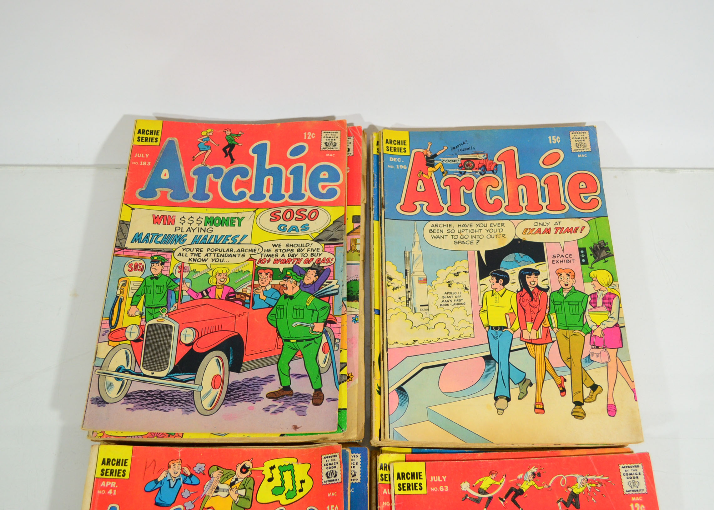 Collection of Archie Comic Books