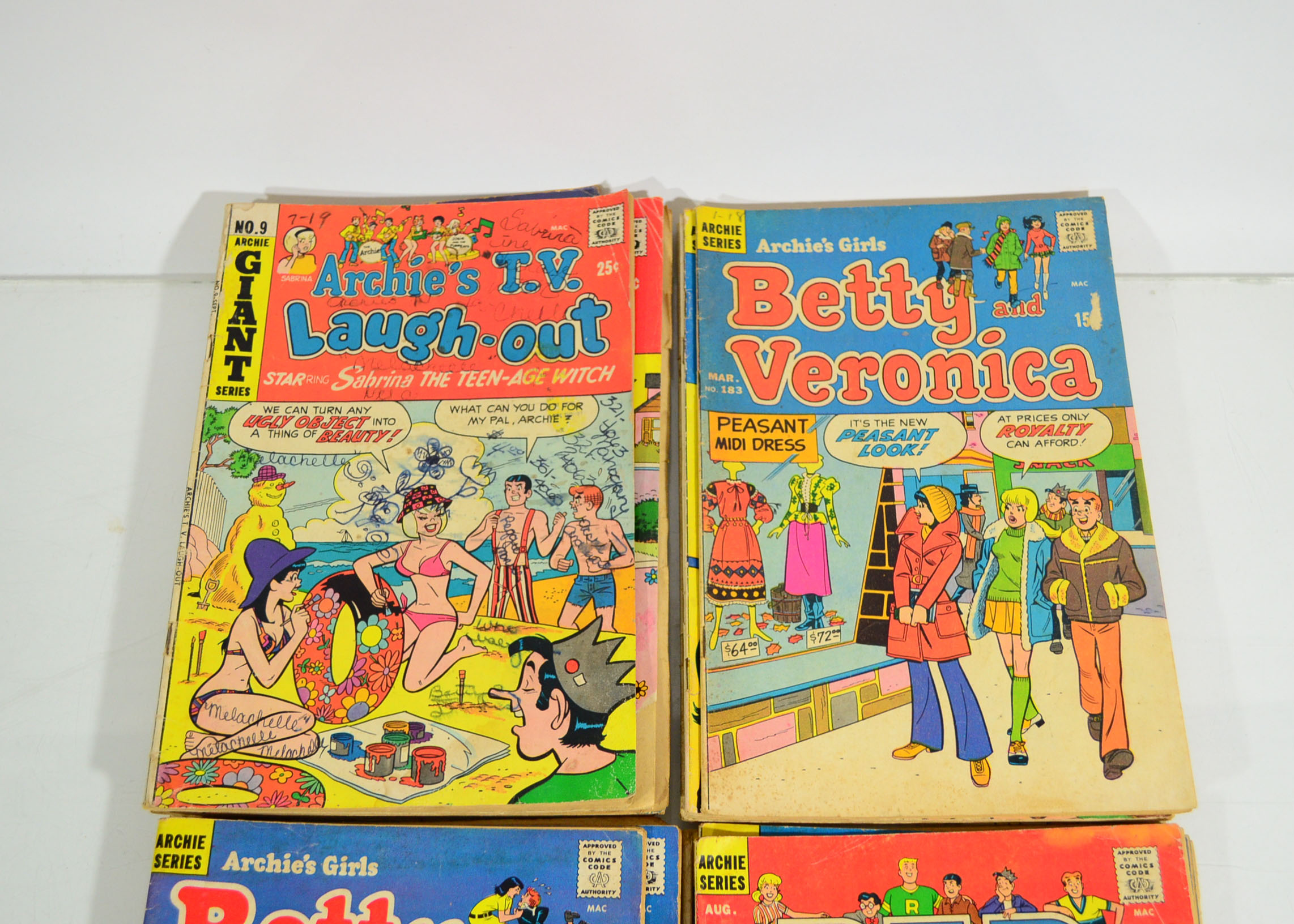 Collection of Archie Comic Books