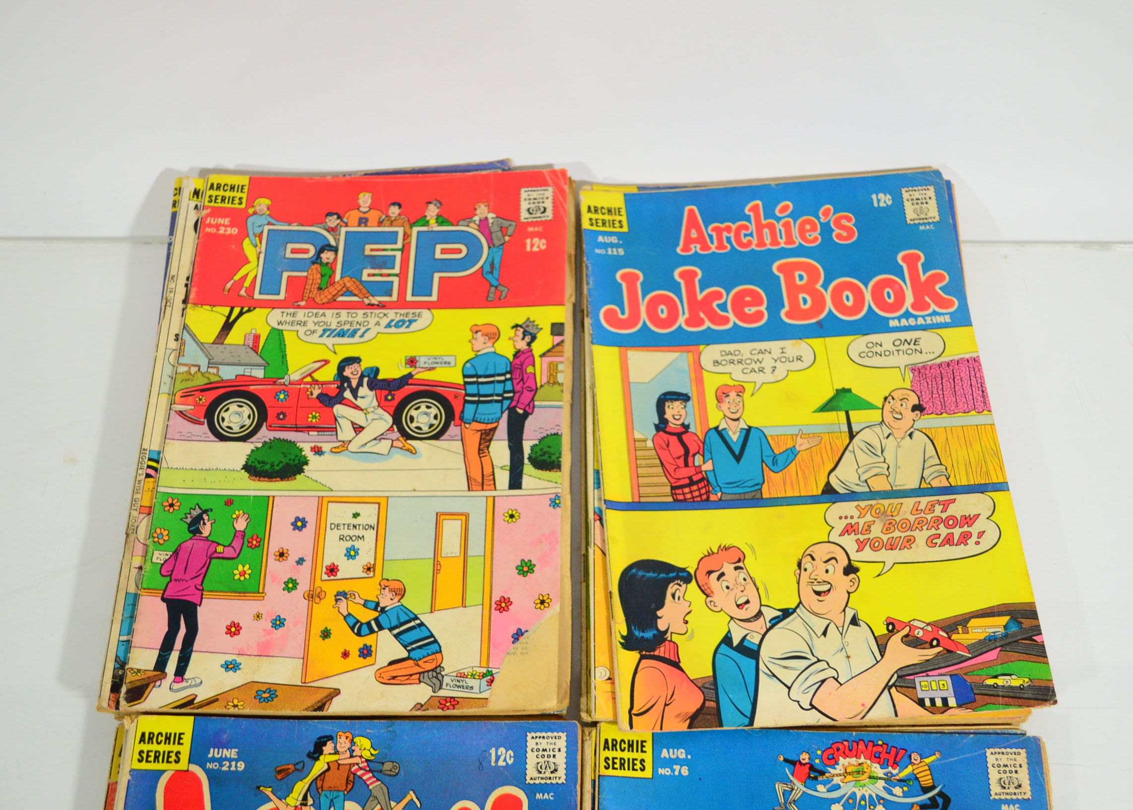 Collection of Archie Comic Books