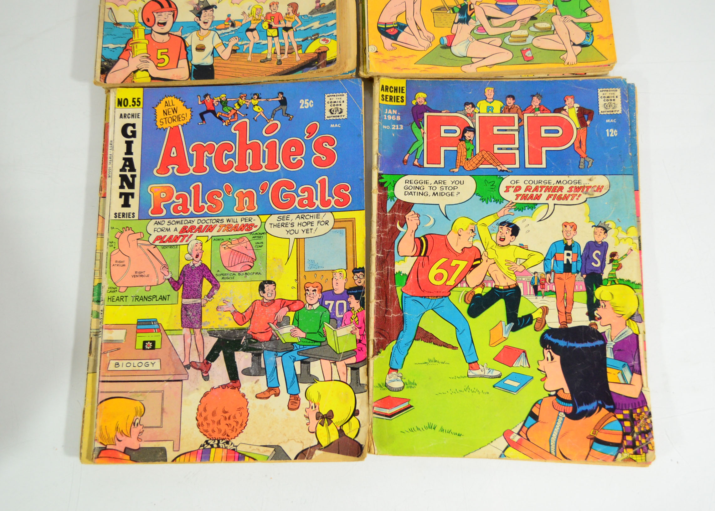 Collection of Archie Comic Books