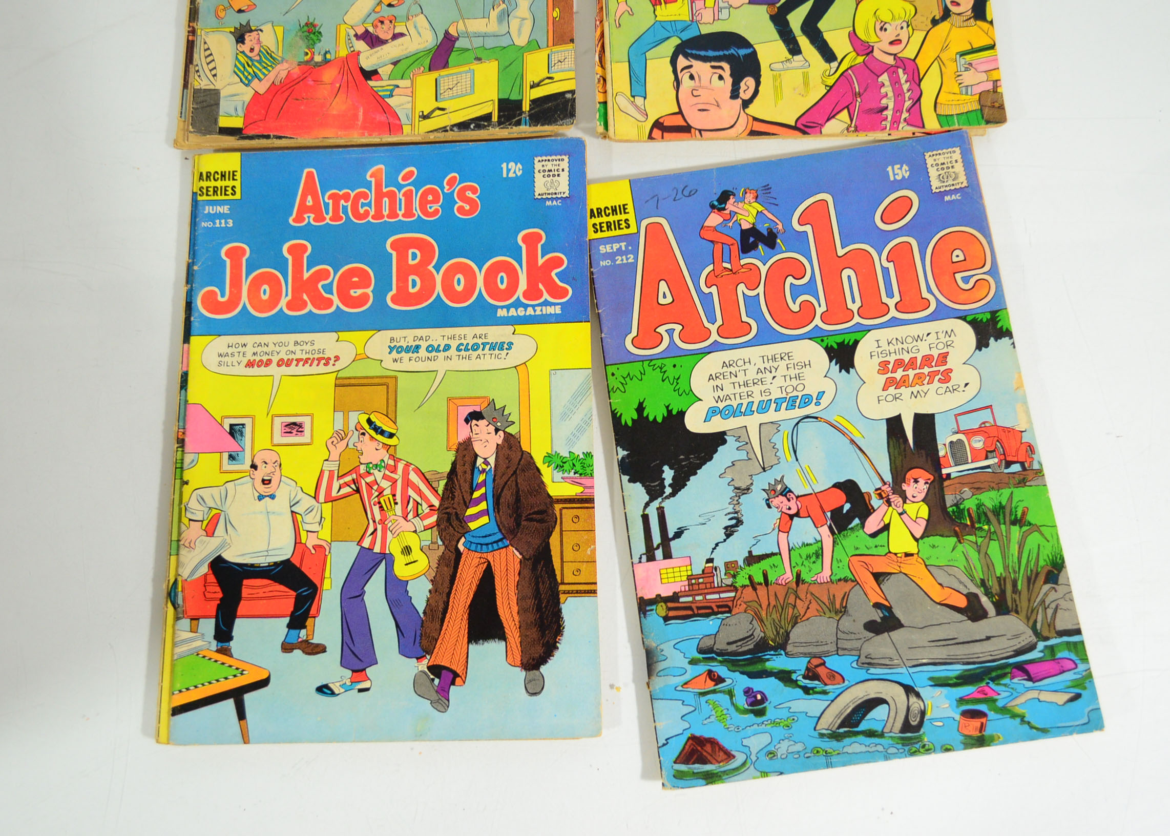 Collection of Archie Comic Books