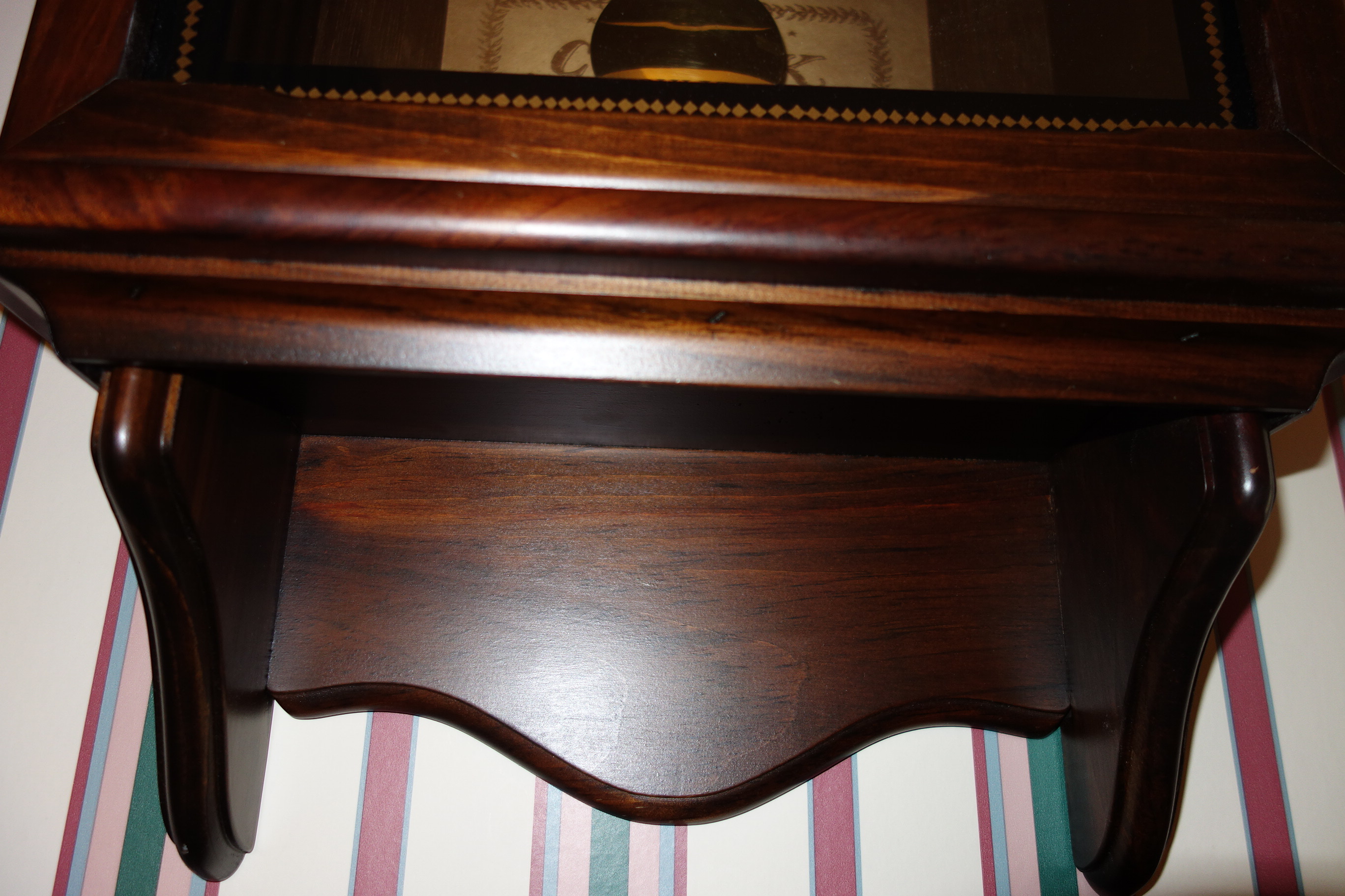 Vintage New England Eight Day Pendulum Wall Clock