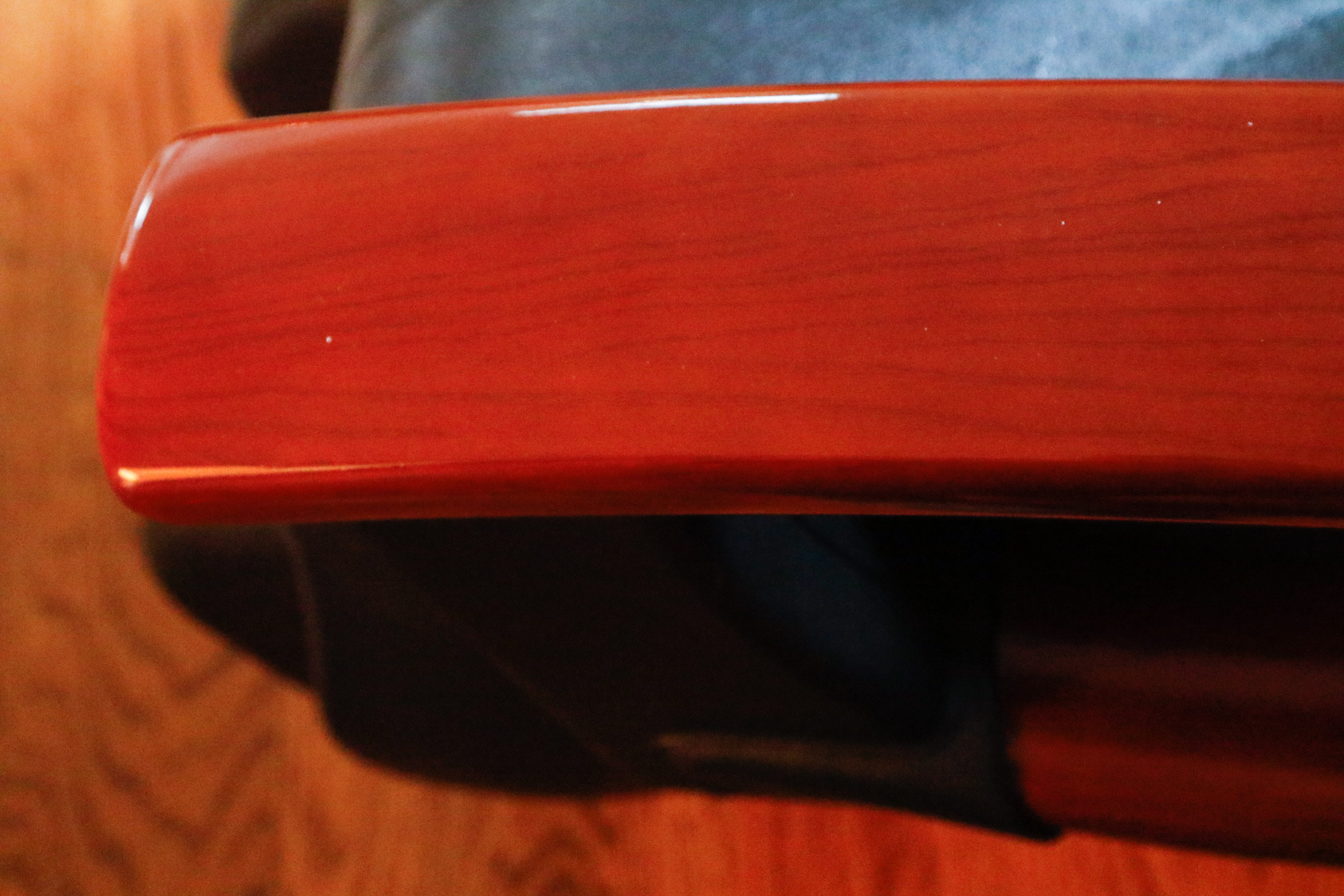 Robotic Human Touch Technology Black Leather Massage Chair