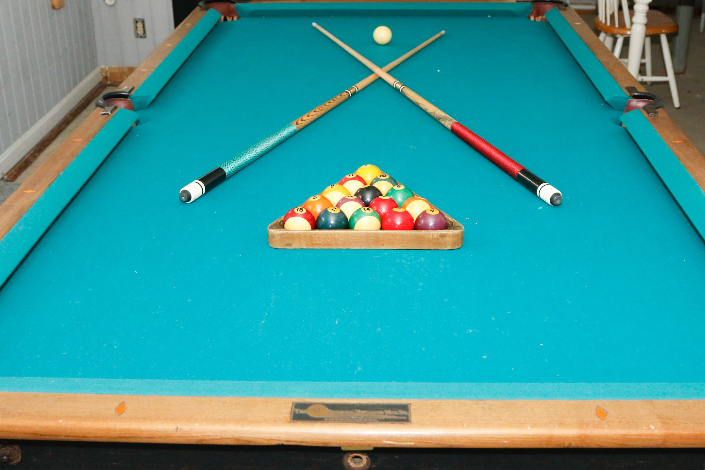 National Billiard Mfg. Co. Pool Table