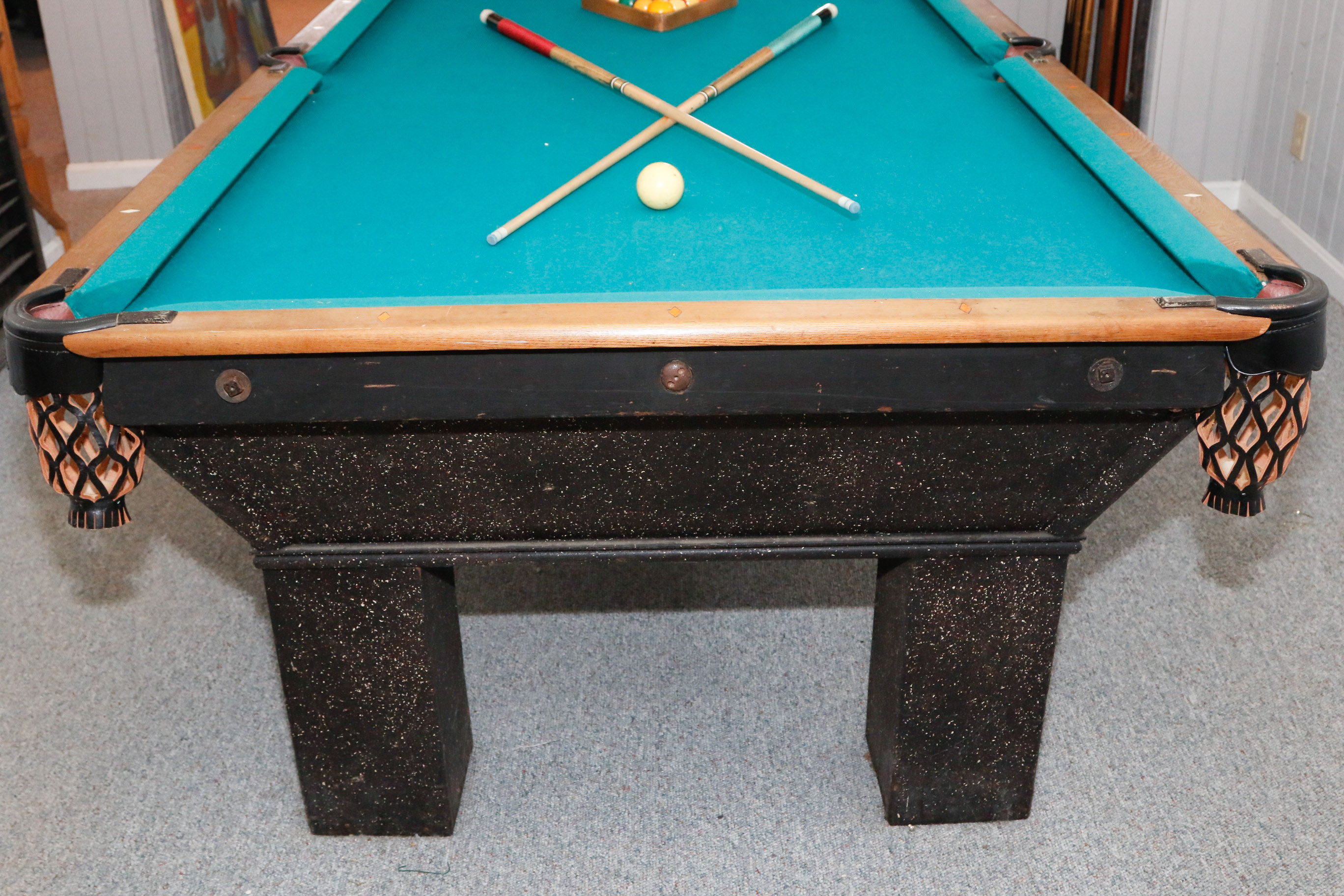 National Billiard Mfg. Co. Pool Table