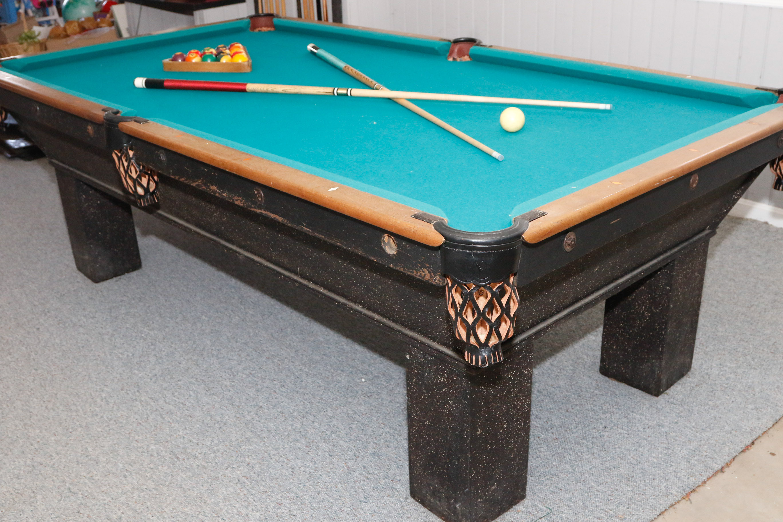 National Billiard Mfg. Co. Pool Table