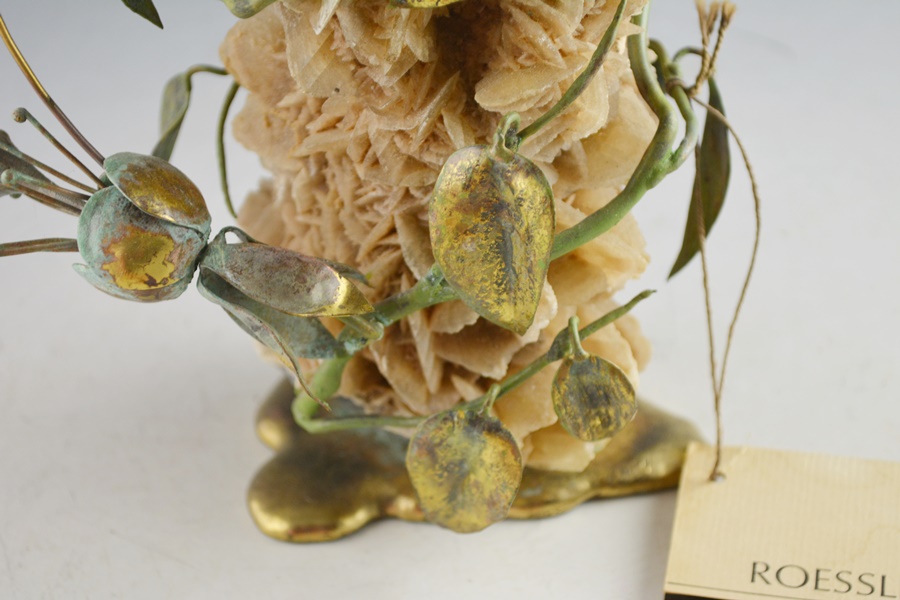 Nobert Roessler L/E Signed "Hummingbird" Sculpture