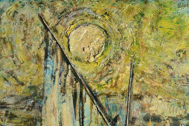 Original Robert K. Witherspoon Impasto Painting