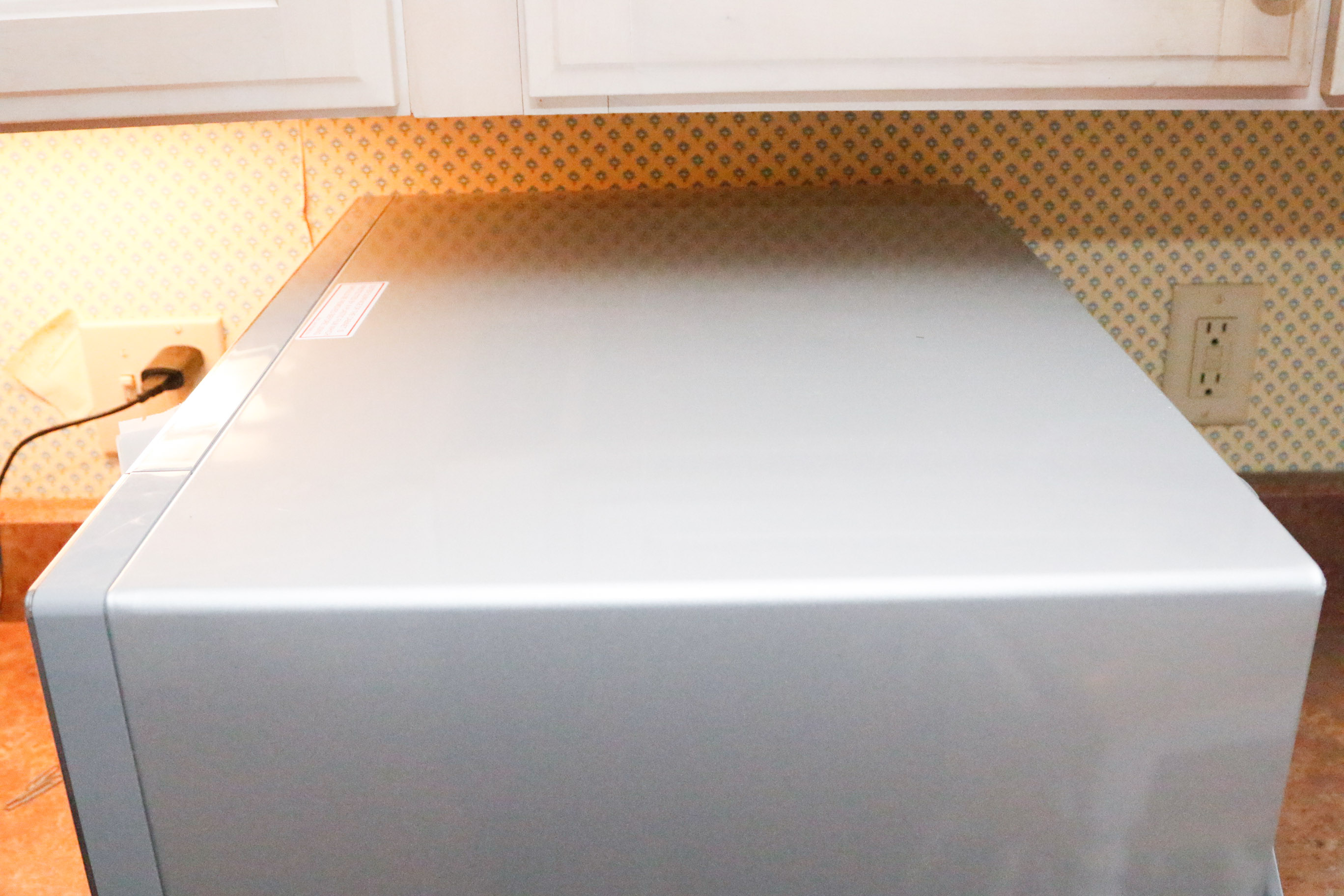 Sharp Carousel Stainless Steel Microwave