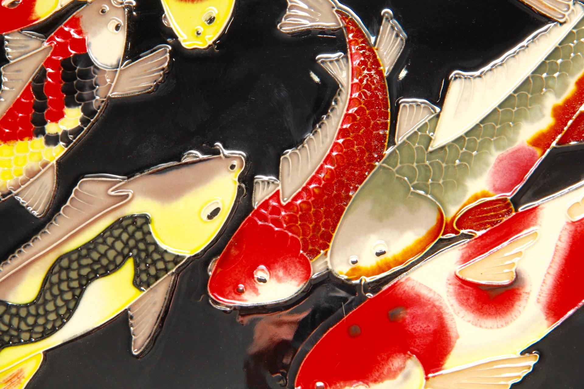 Set of Benaya Tile Art by Michael Menashy