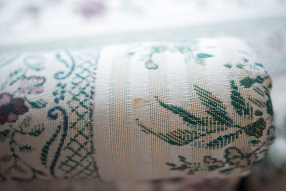 Floral Print Wingback Chair