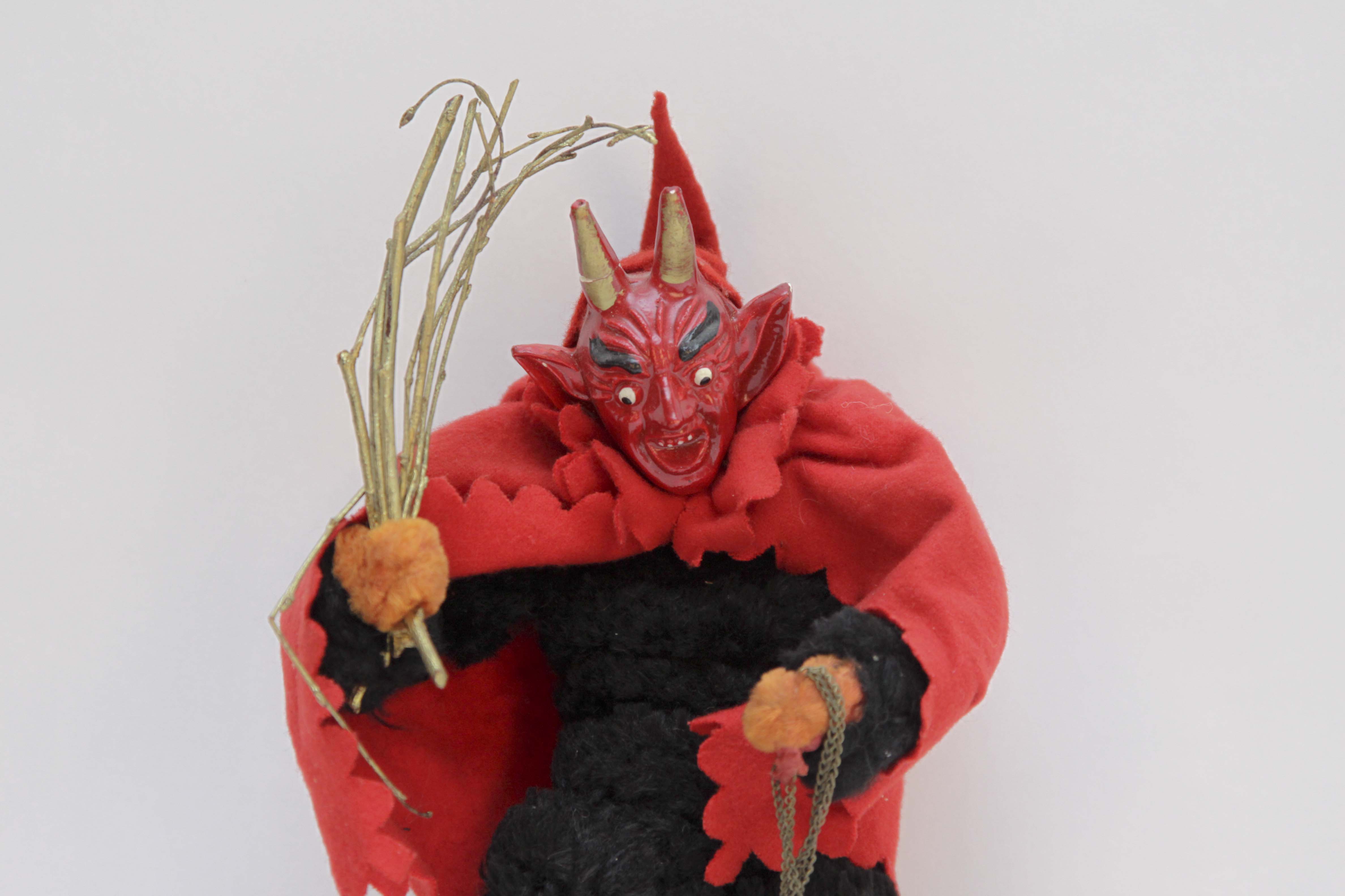 Antique German Krampus Doll Circa 1910