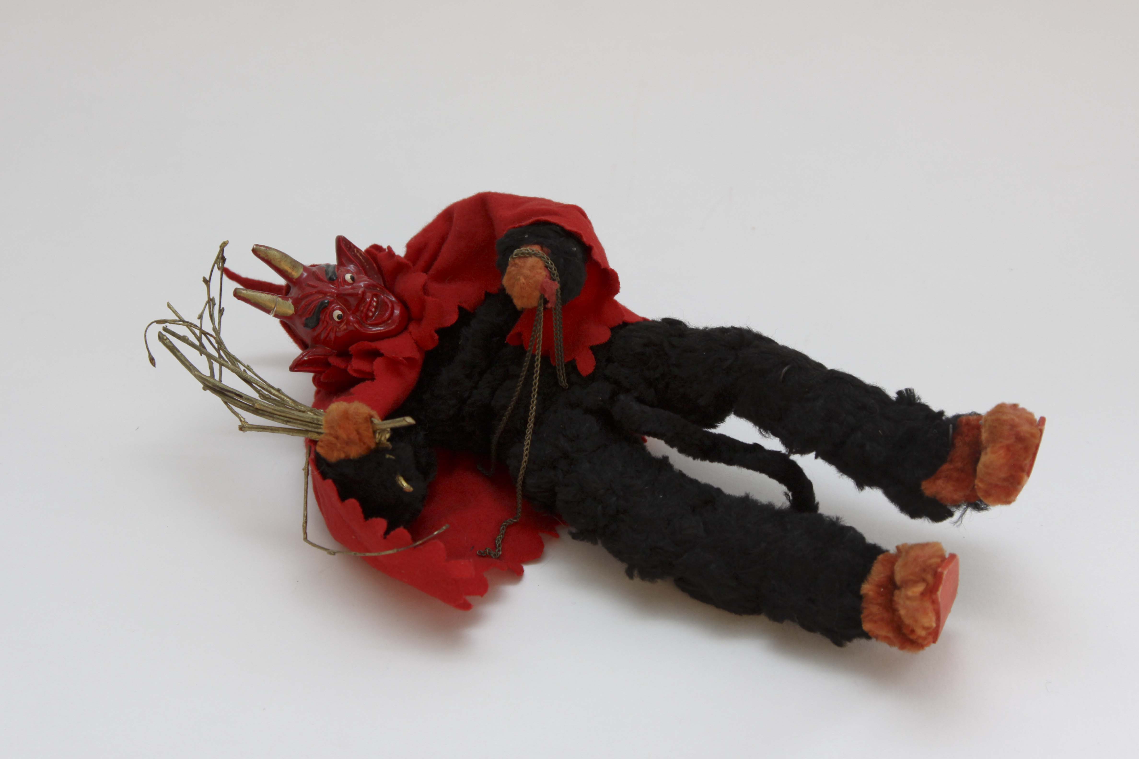 Antique German Krampus Doll Circa 1910