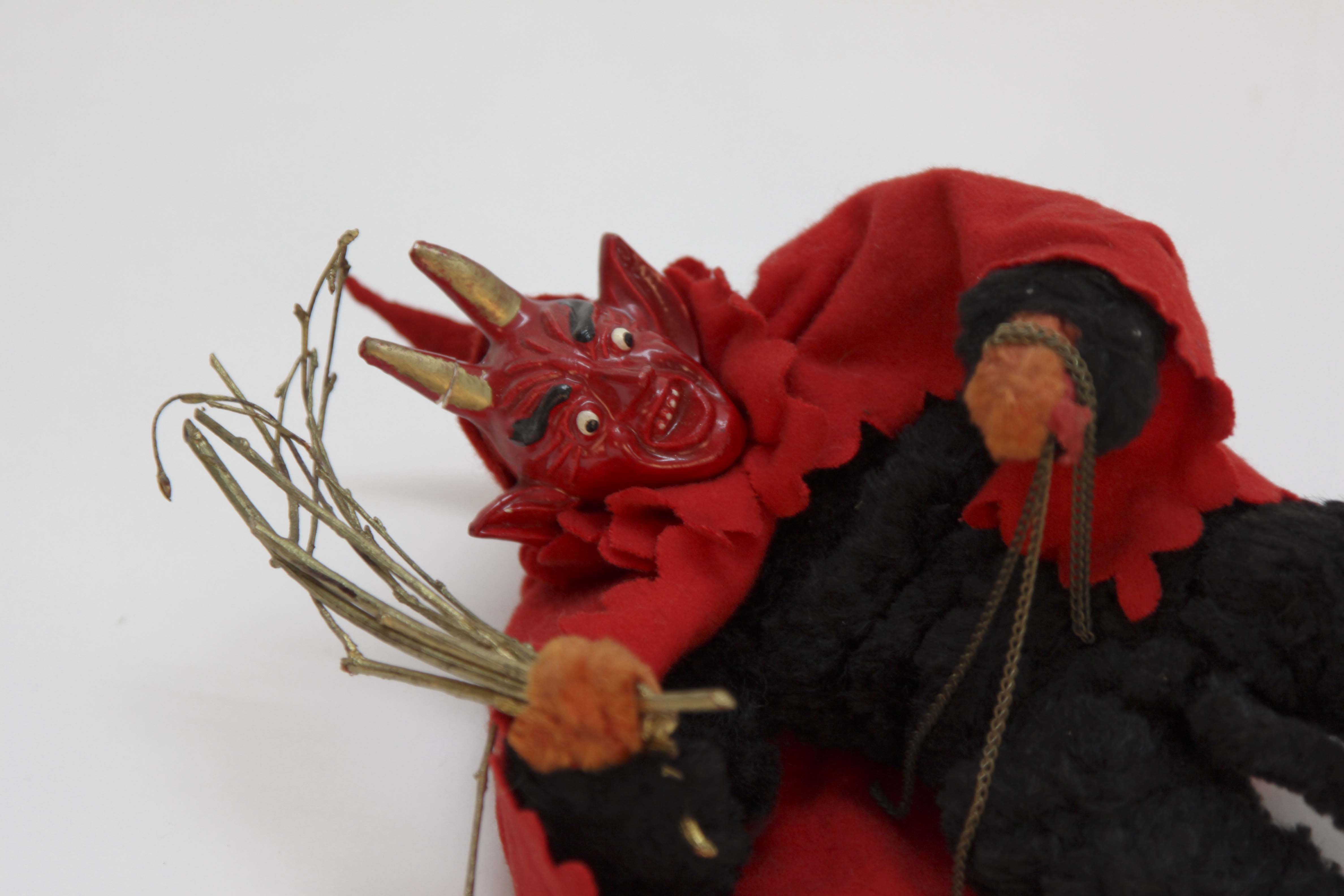 Antique German Krampus Doll Circa 1910