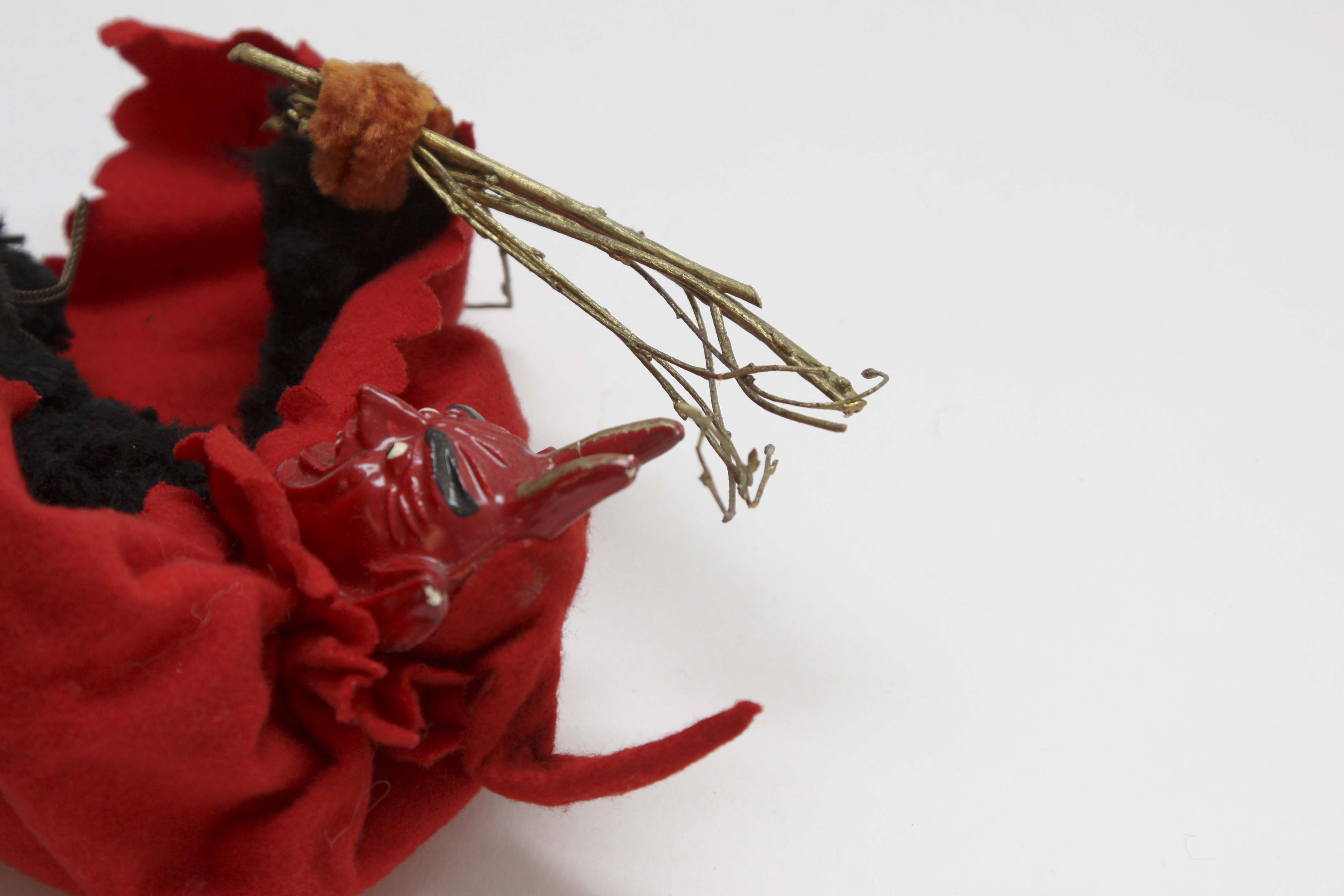 Antique German Krampus Doll Circa 1910