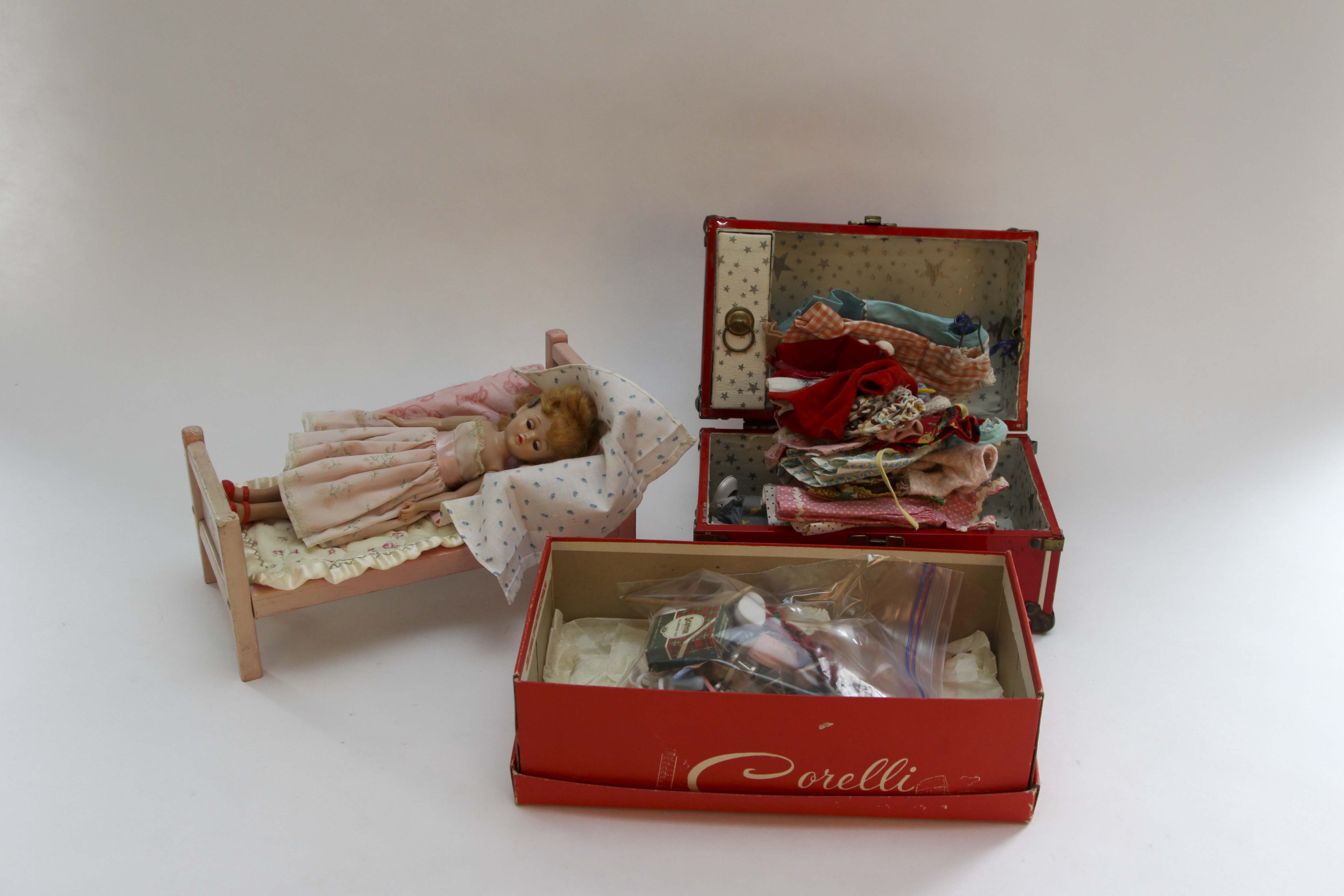 Vintage Vogue "Ginny and Jill" Dolls with Clothes and Accessories