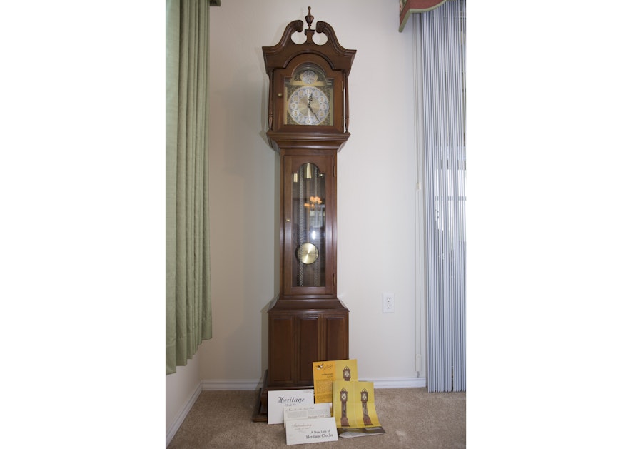 The new GFC-0401 Grandfather Clock takes its design cues from the