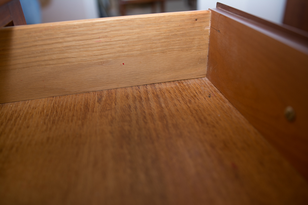 Cherry Wood Dining Room Serving Cart Manufactured by Henkel-Harris