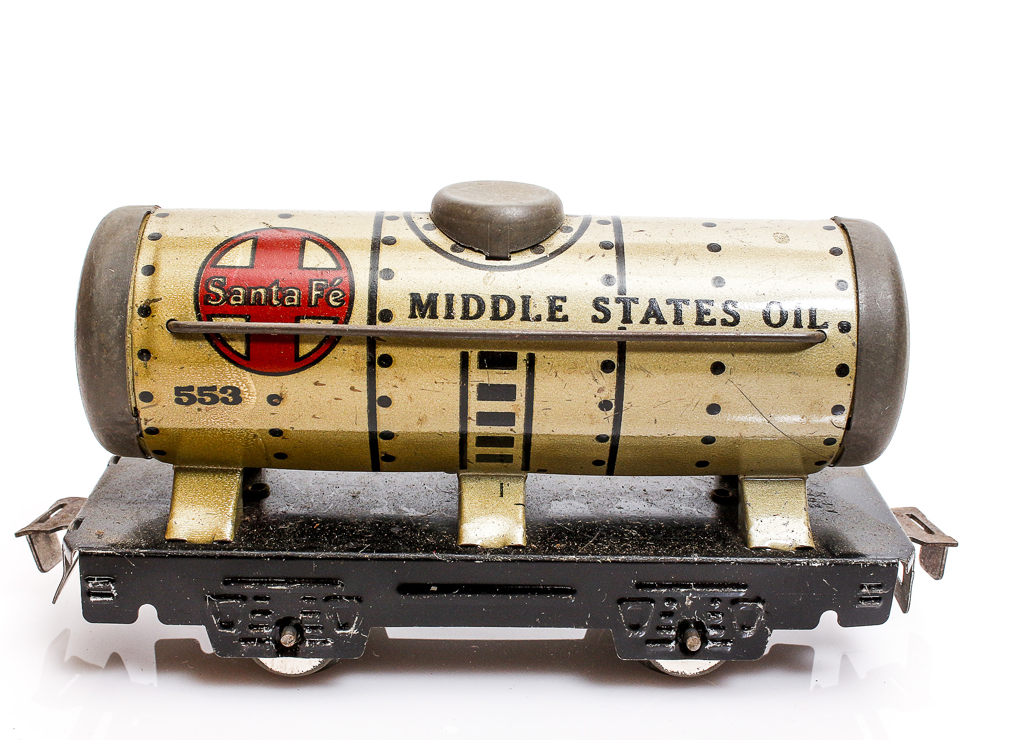 Vintage Louis Marx & Co. New York Central Tin Train Set Circa 1945