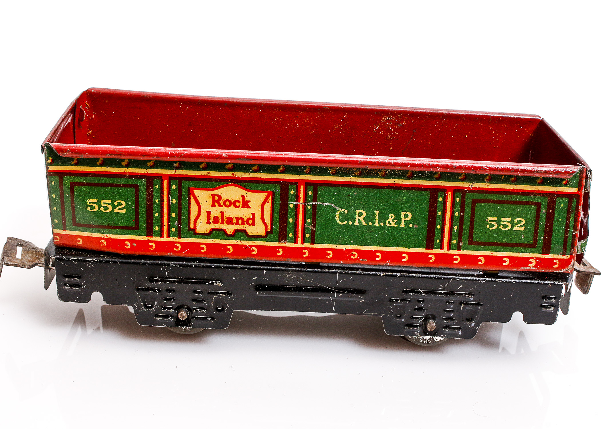Vintage Louis Marx & Co. New York Central Tin Train Set Circa 1945