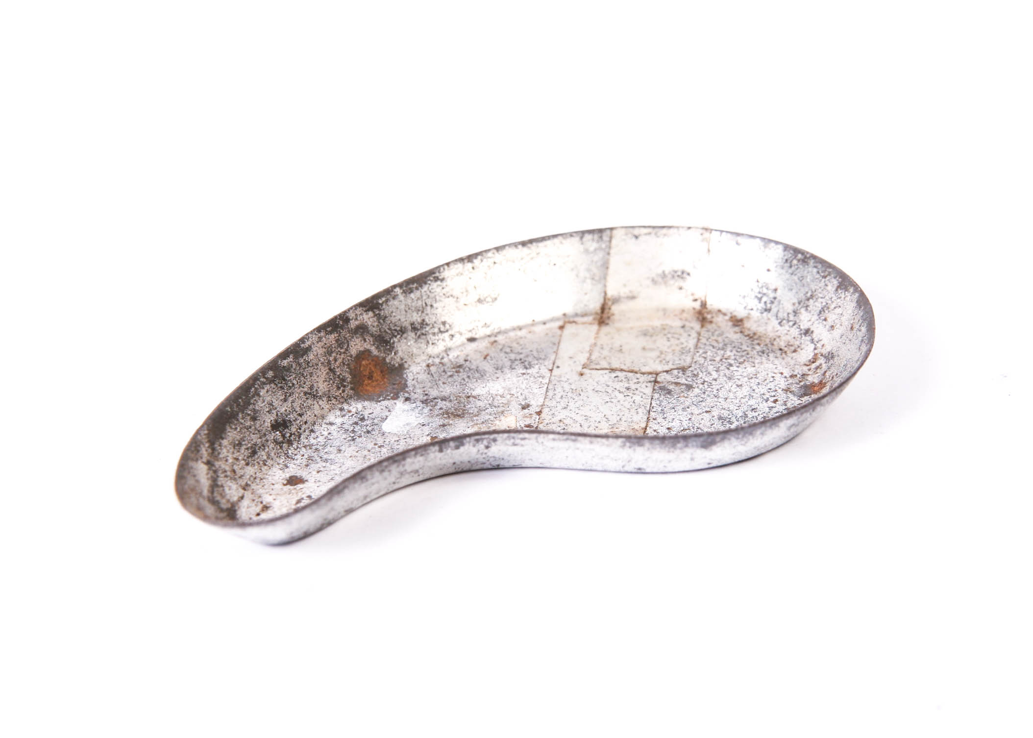 Group of Small Vintage Metal Tins and a Lighbulb