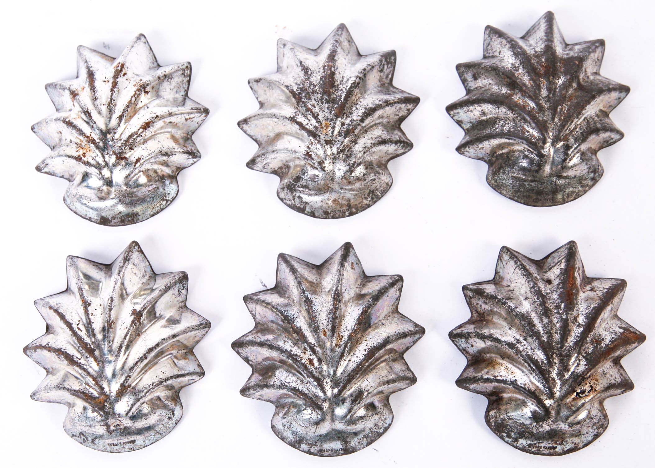 Group of Small Vintage Metal Tins and a Lighbulb