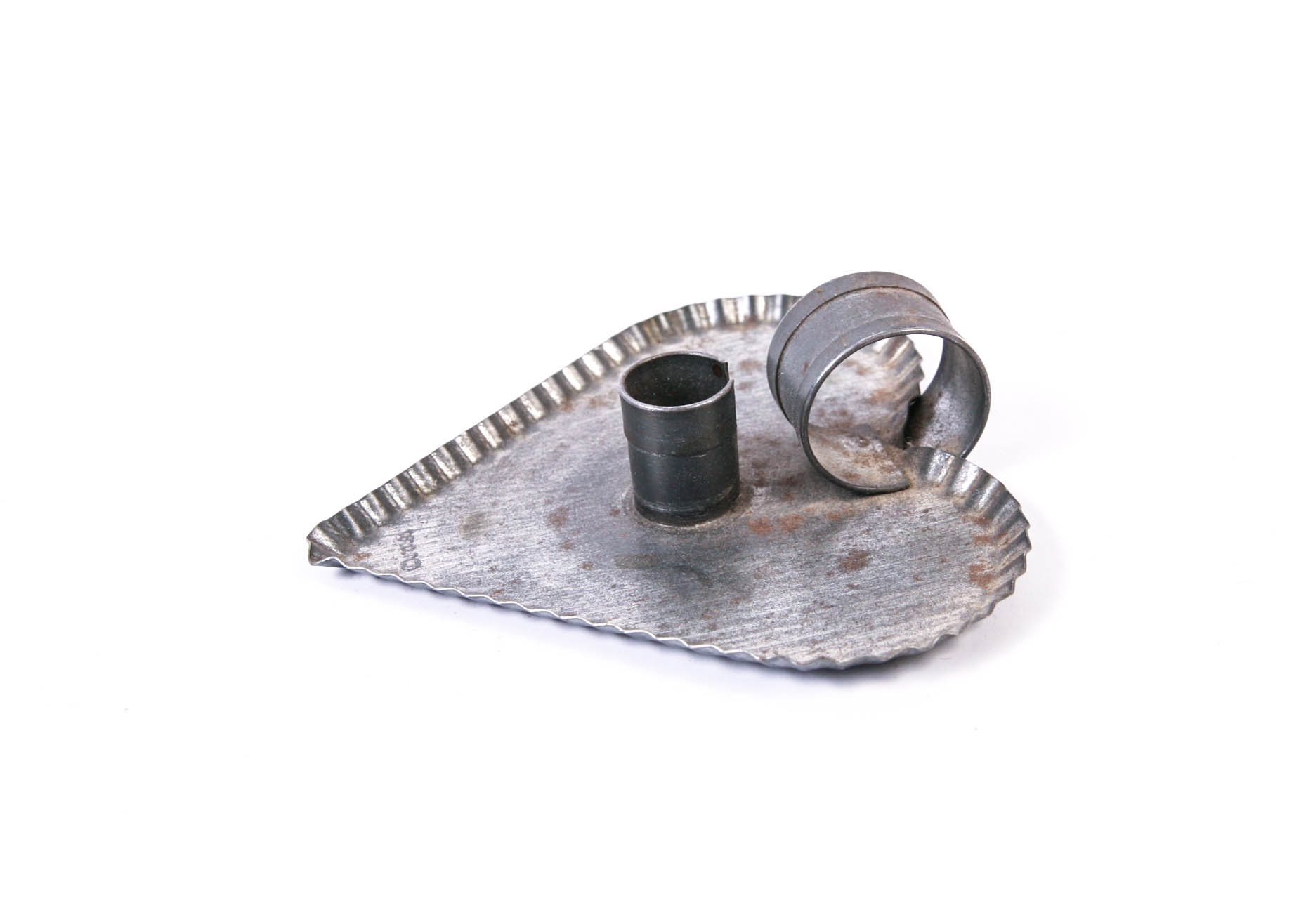 Vintage Tin Taper Holders