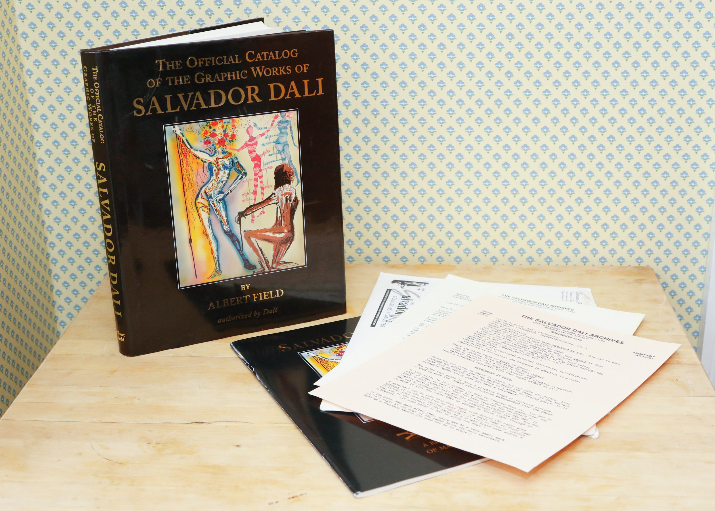 Author Signed Official Salvador Dali "The Complete Graphic Works"