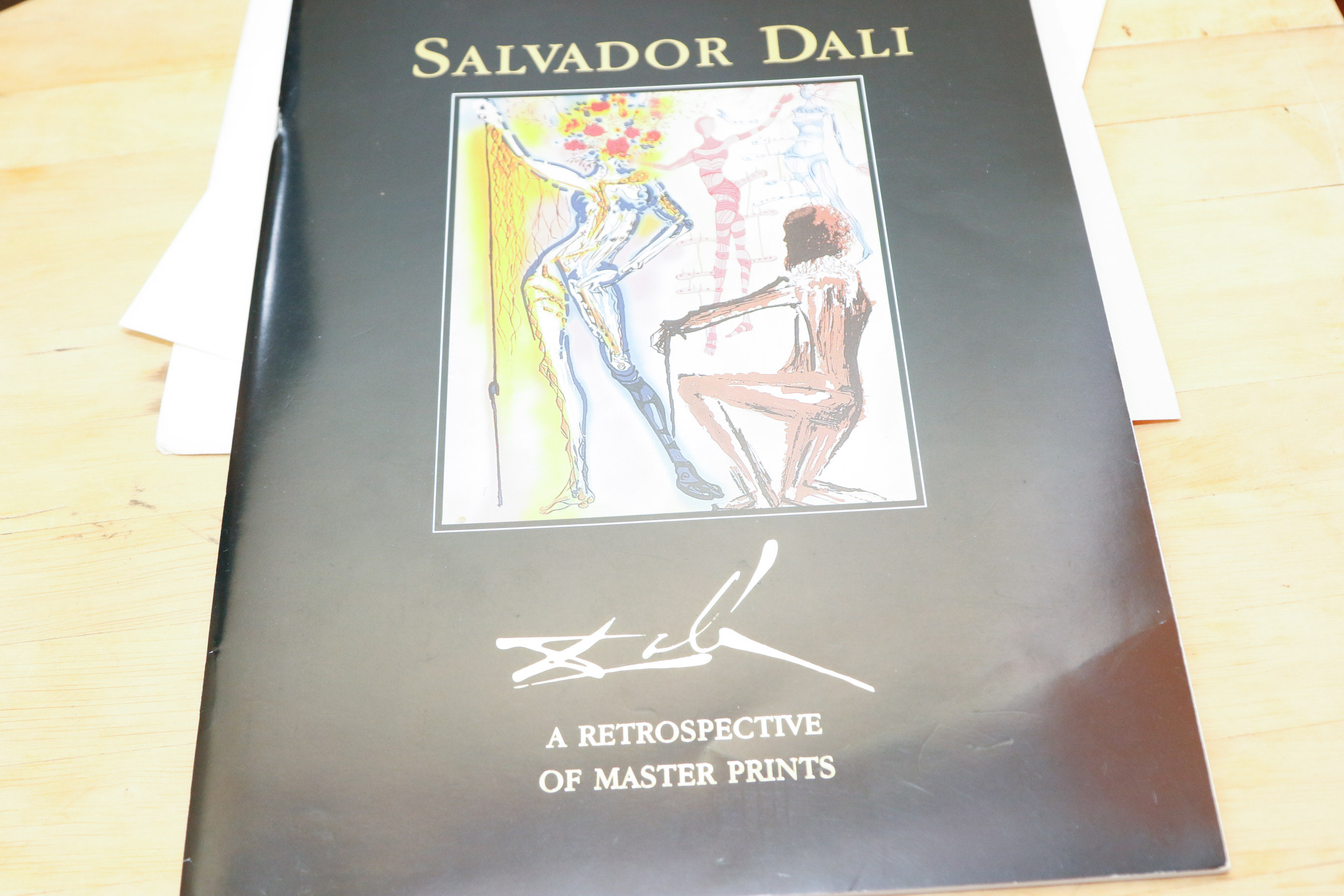 Author Signed Official Salvador Dali "The Complete Graphic Works"
