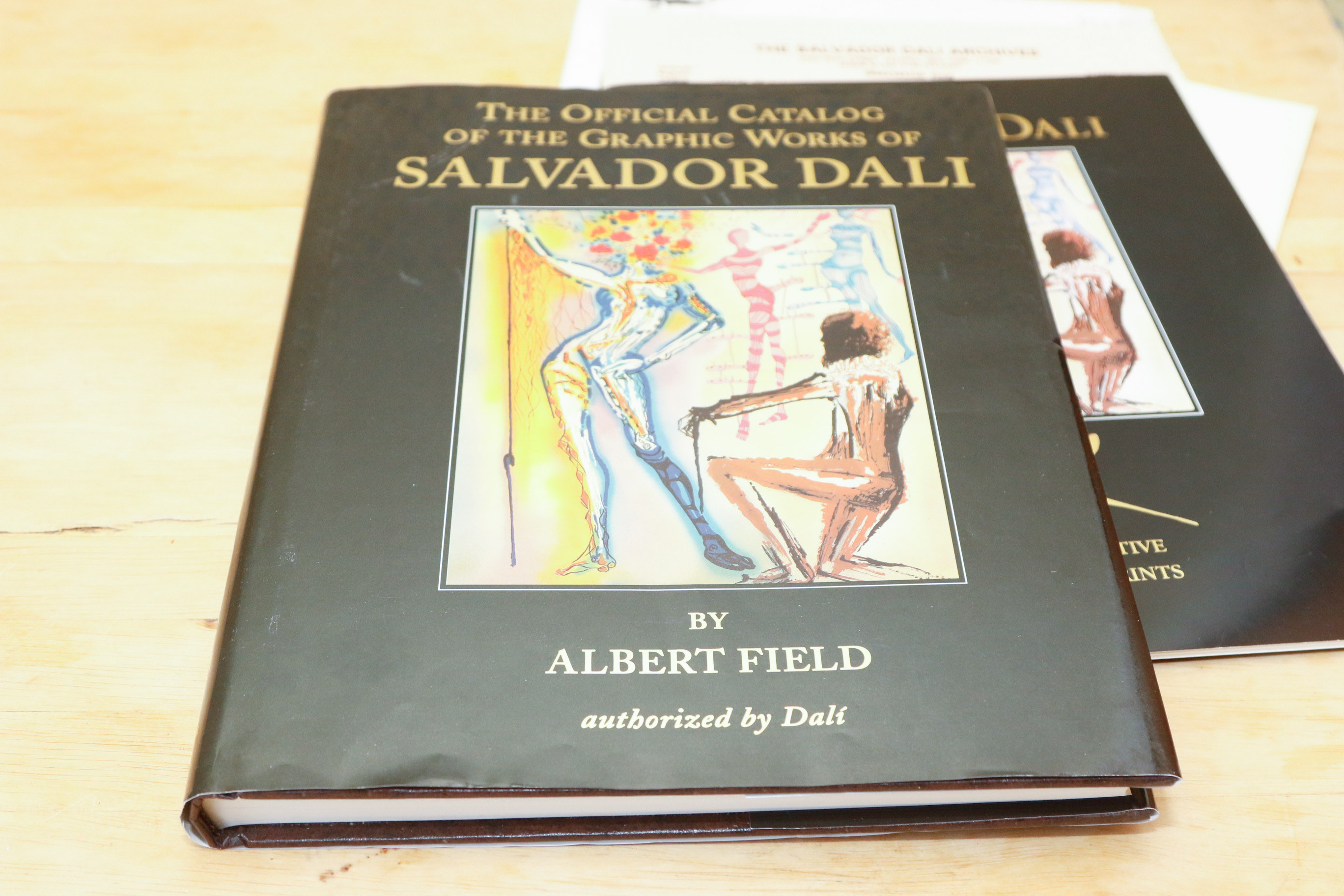 Author Signed Official Salvador Dali "The Complete Graphic Works"