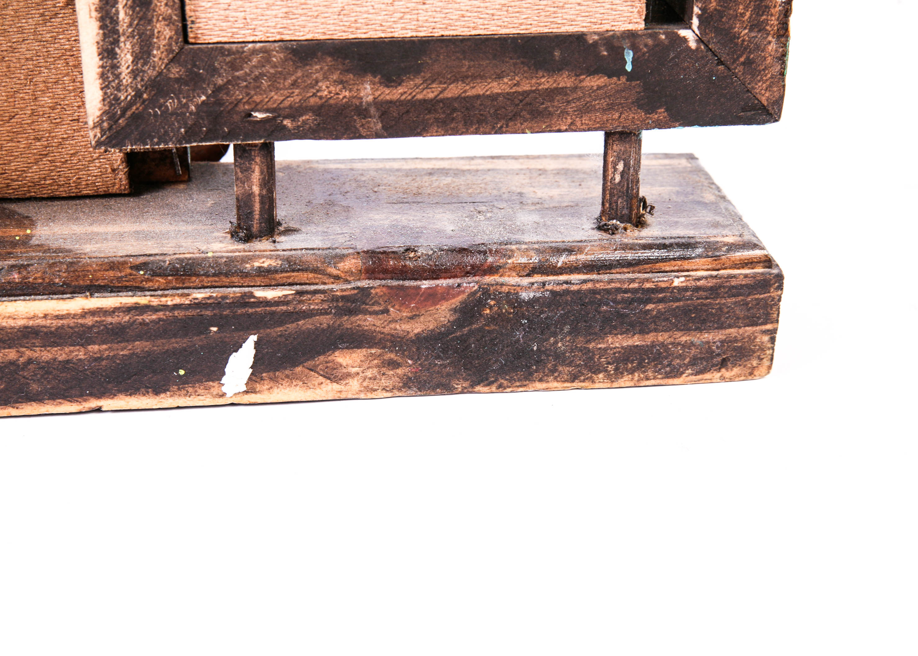 Rustic Handmade Three Frame Collage