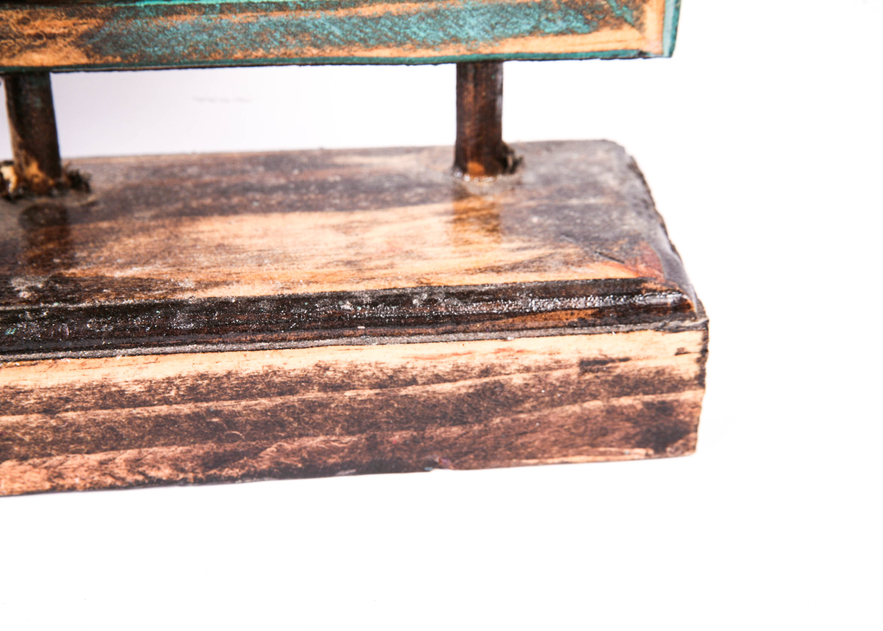 Rustic Handmade Three Frame Collage