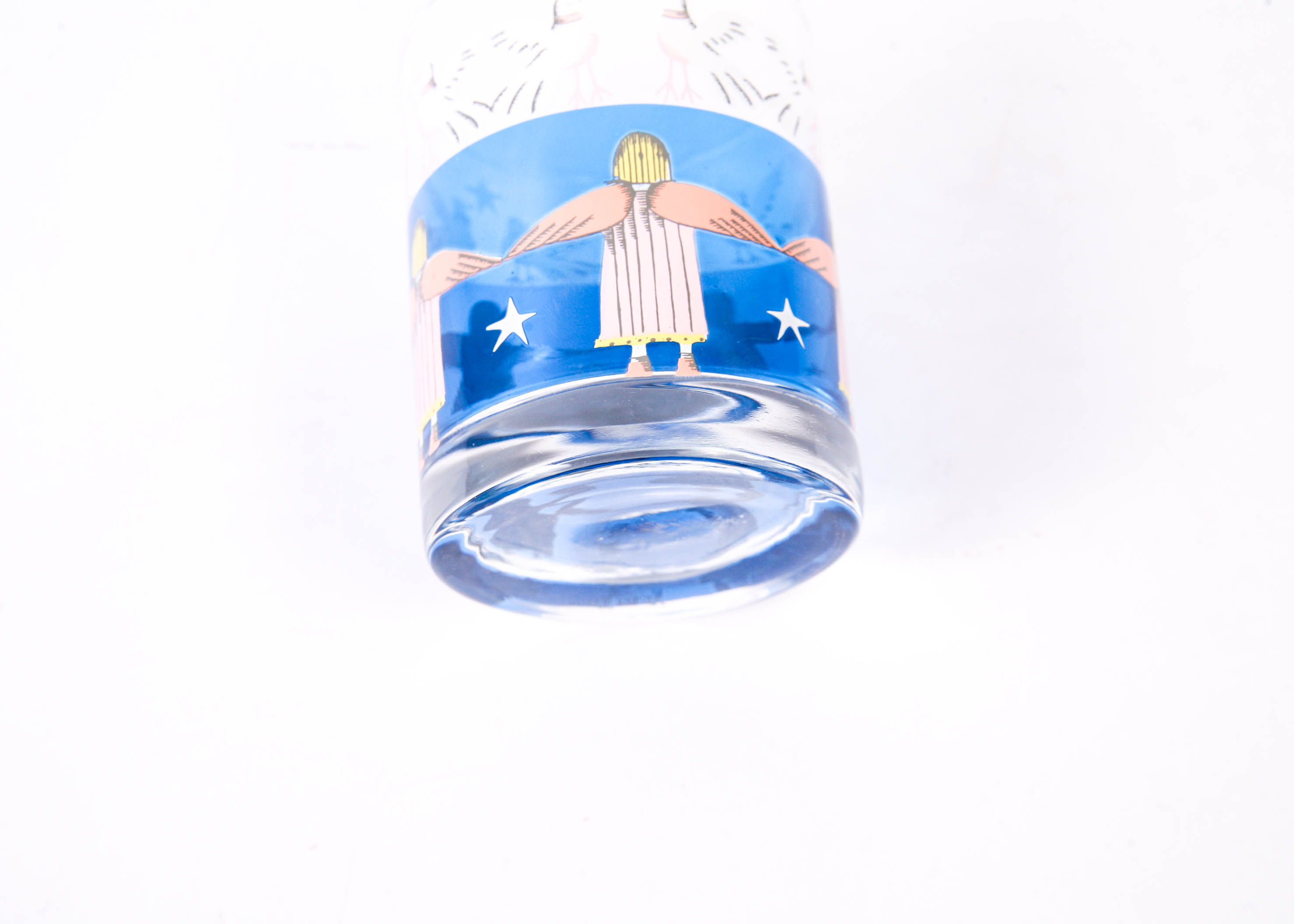 Vintage Neiman Marcus Angel and Dove High Ball Glasses