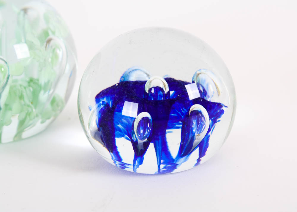 Blown Glass Paperweights