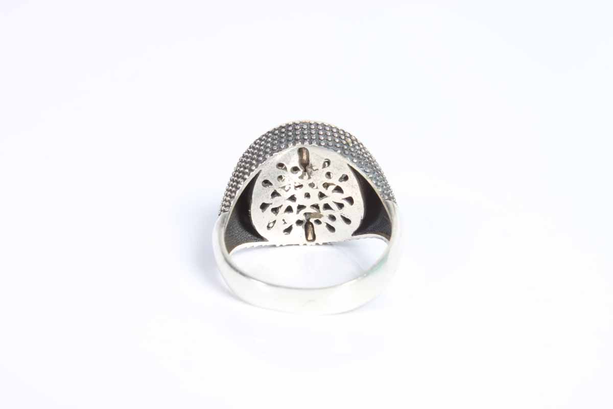 Sterling Silver and Tiger's-Eye Ring