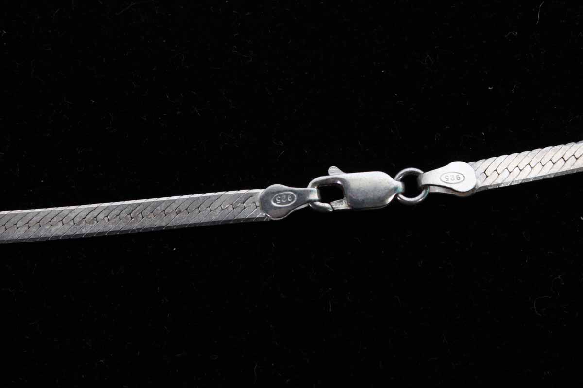 Trio of Sterling Silver Chains