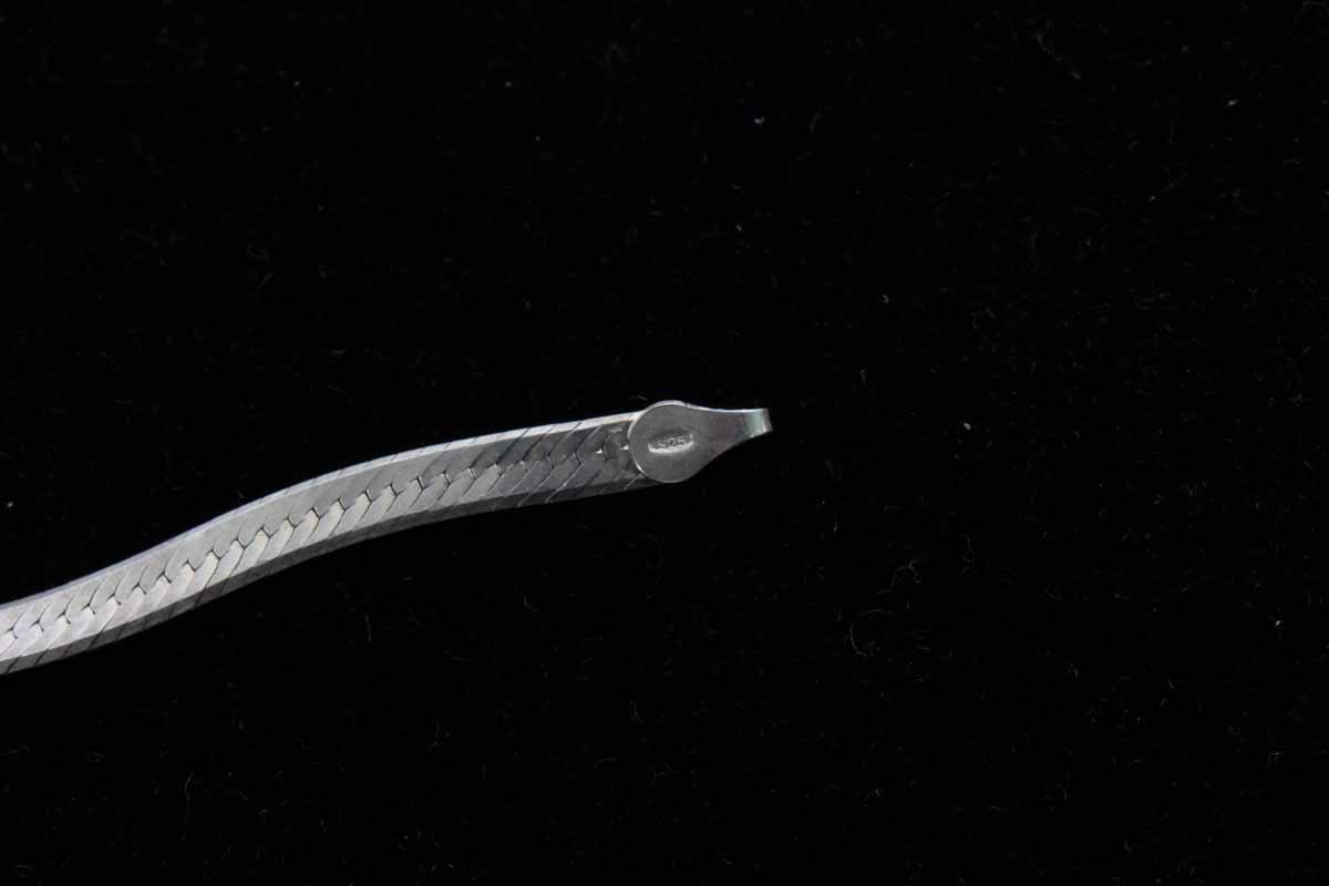 Trio of Sterling Silver Chains