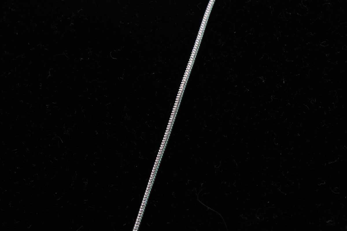 Sterling Silver Necklace with Abalone Shell Cameo Pendant