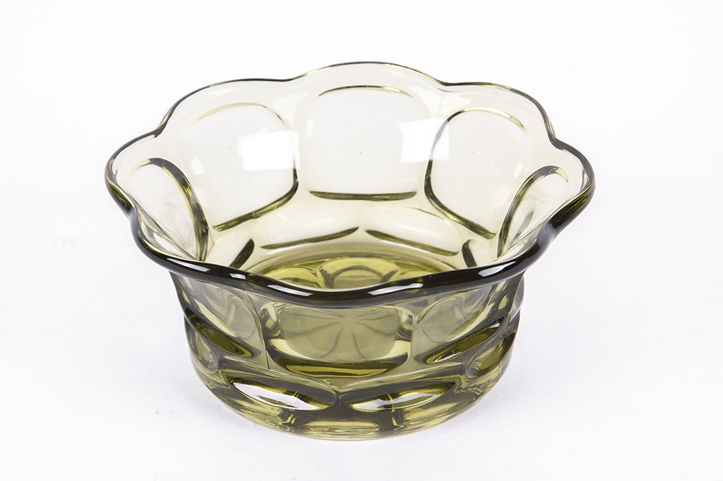 Assortment of Colorful Glassware