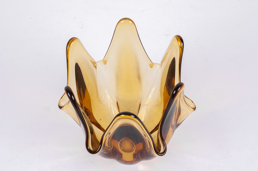 Assortment of Colorful Glassware