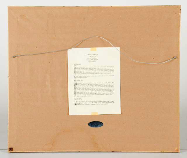 L. Martin Pavletich Original Pastel Landscape "Rayado Creek"