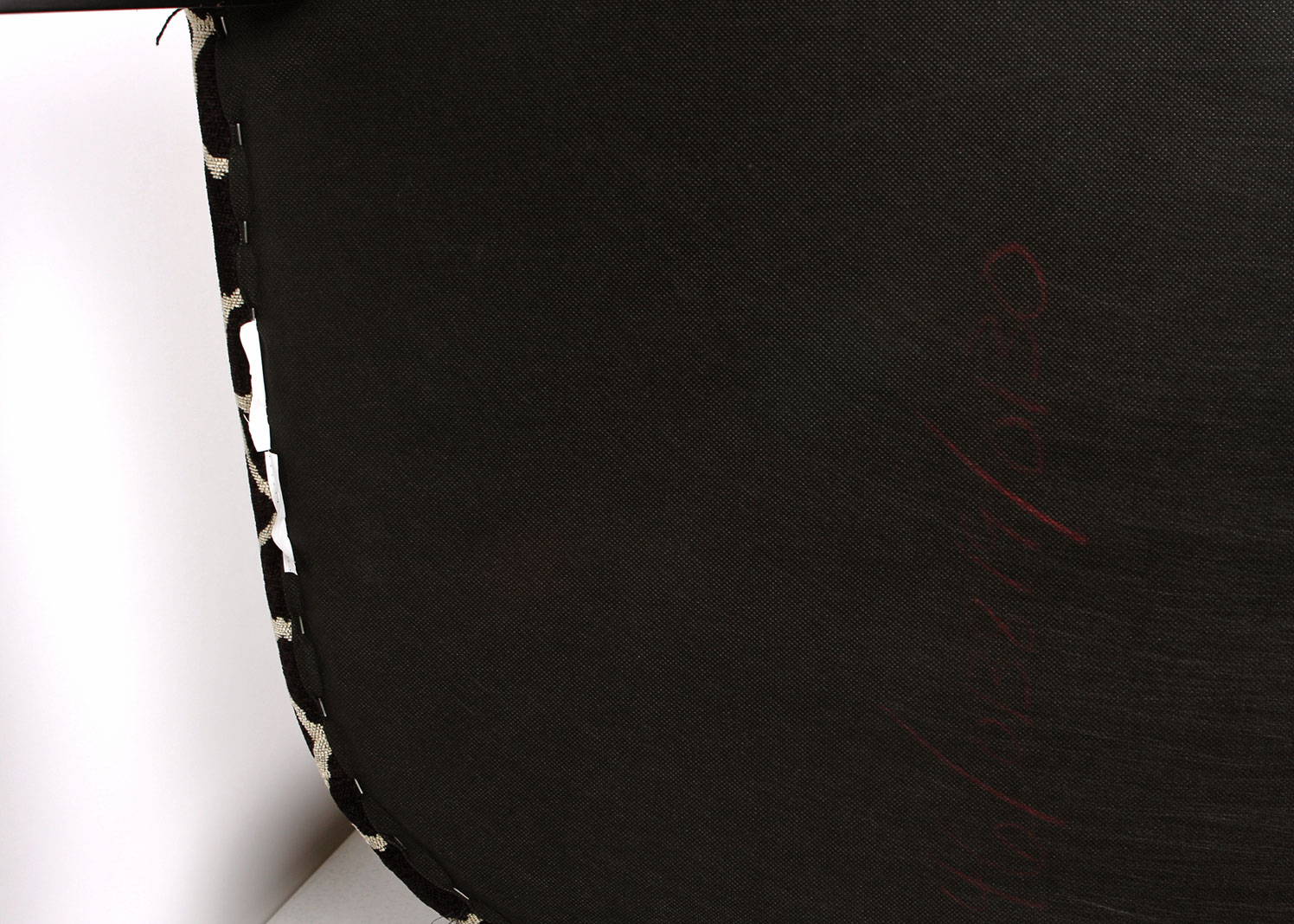 Black and White Giraffe Print Upholstered Accent Chair