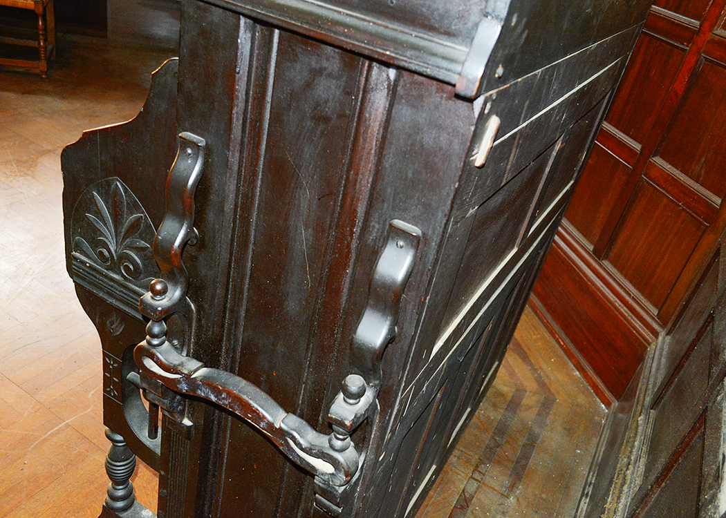 Victorian Clough and Marren Walnut Case Pump Organ