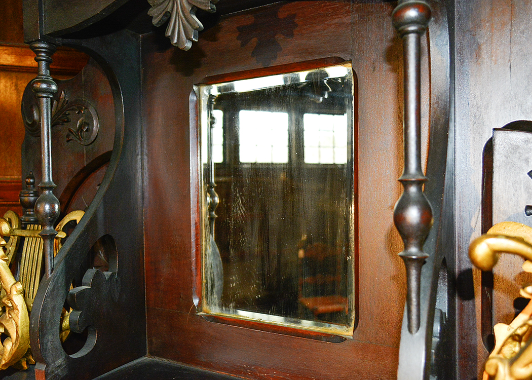 Victorian Clough and Marren Walnut Case Pump Organ