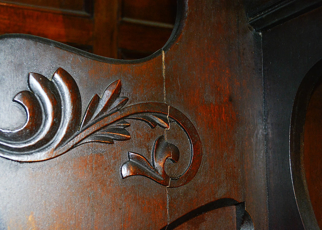 Victorian Clough and Marren Walnut Case Pump Organ