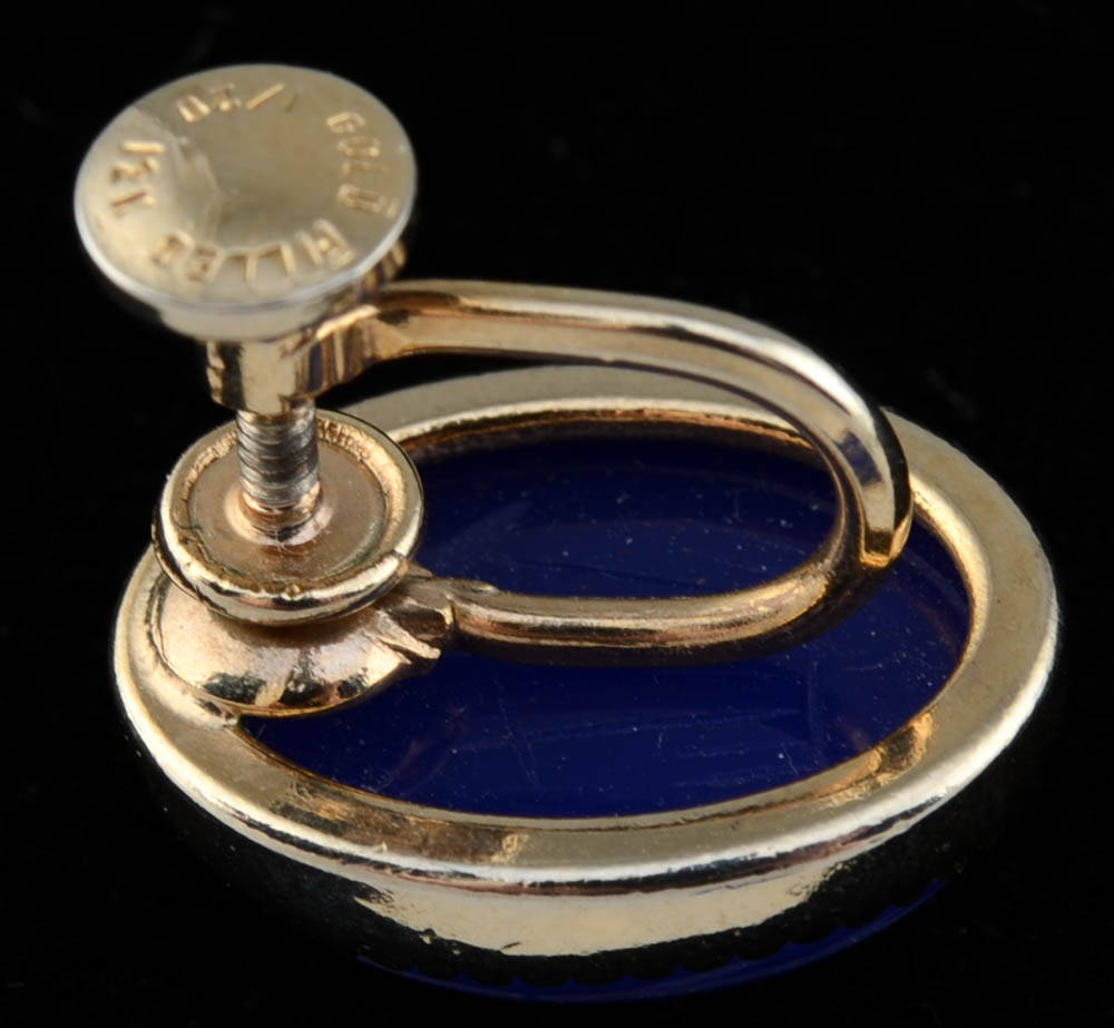 Nephrite Bracelet, Pendant and Dyed Chalcedony Earrings