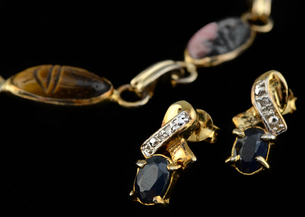 Collection of Semi-Precious Stone Jewelry