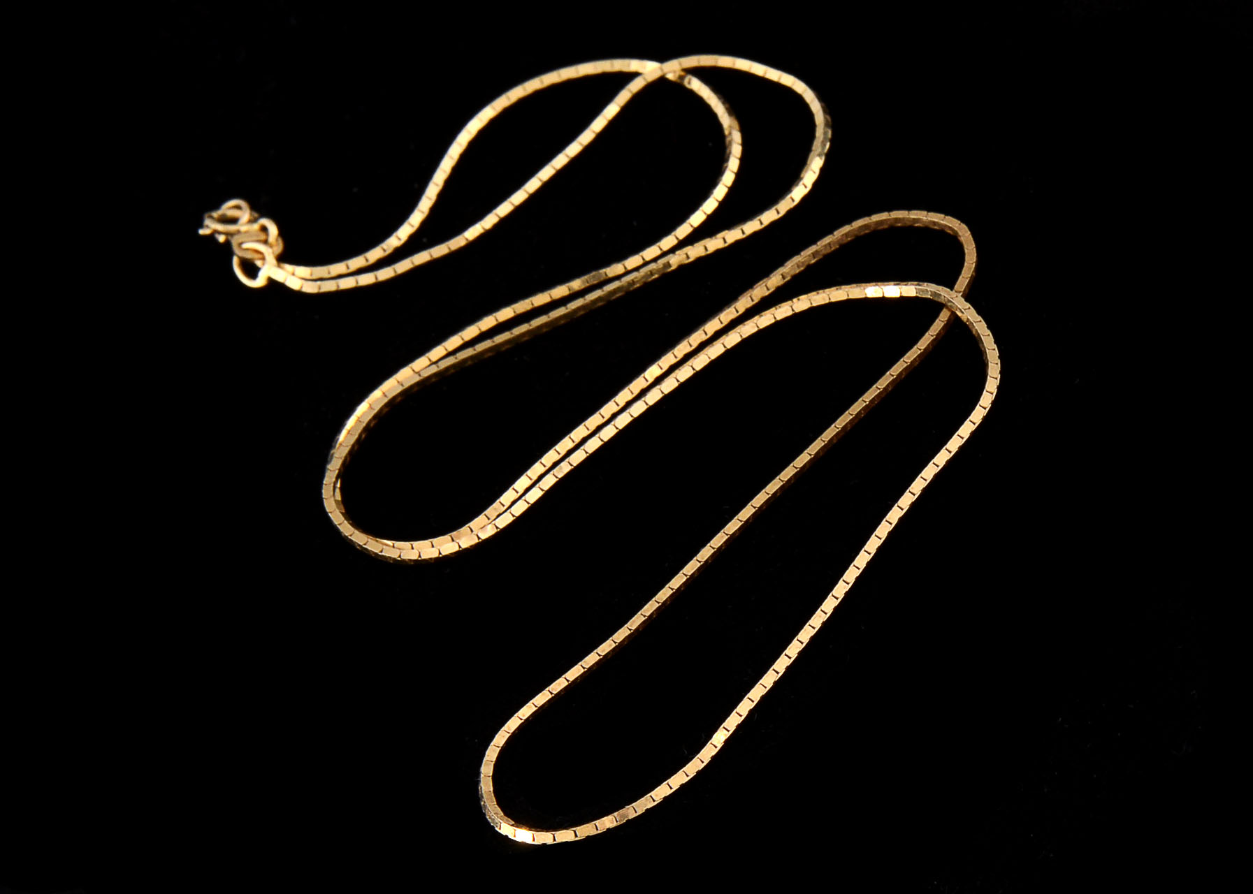 14K Yellow Gold 20" Box Chain