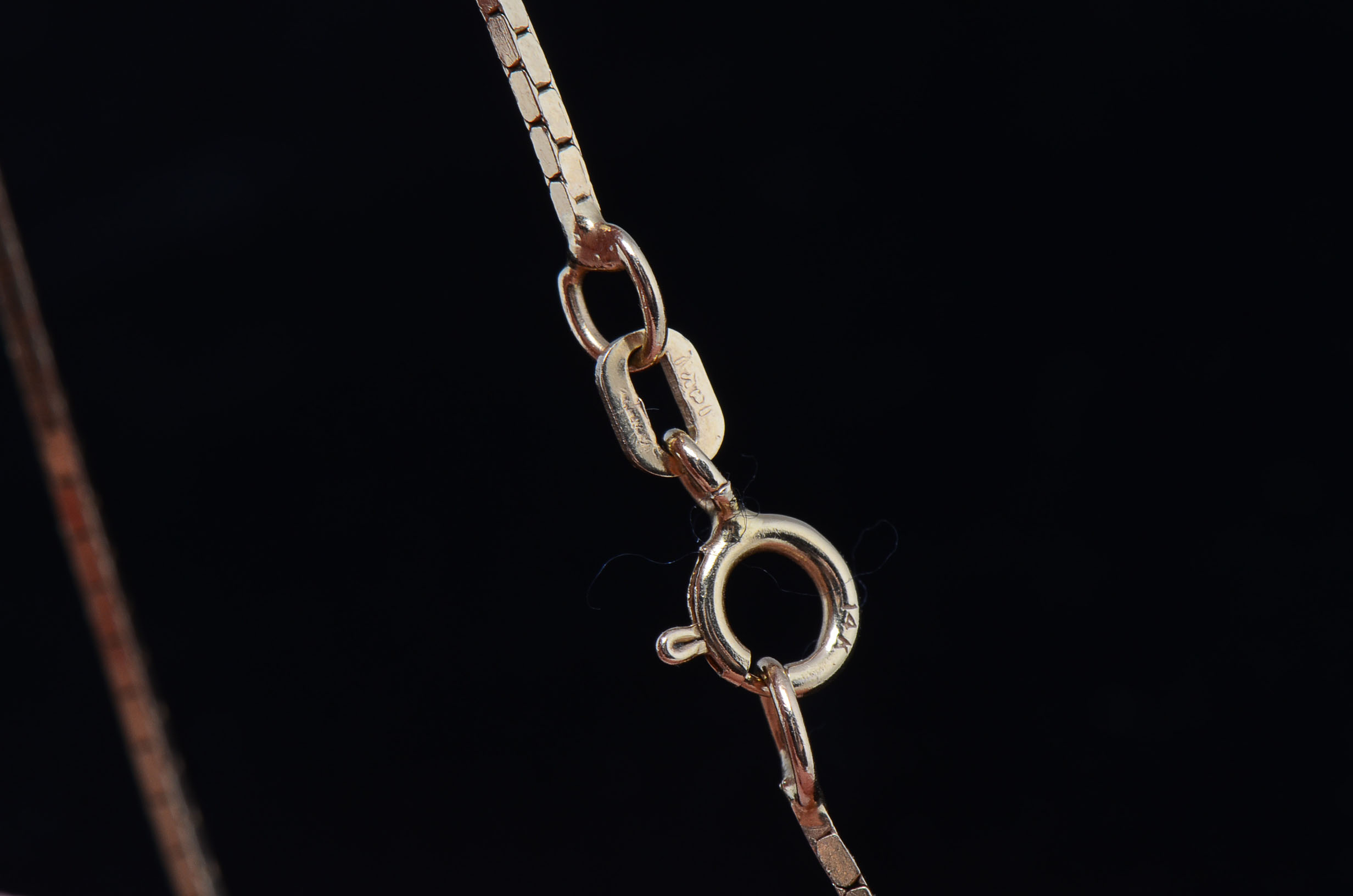 14K Yellow Gold 20" Box Chain