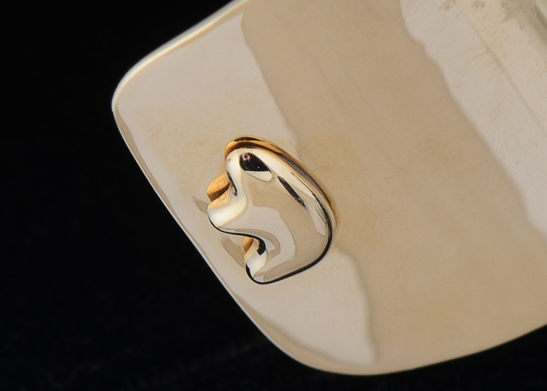 14K Yellow Gold Hammered Cuff from "The Golden Bear" in Vail, Co.